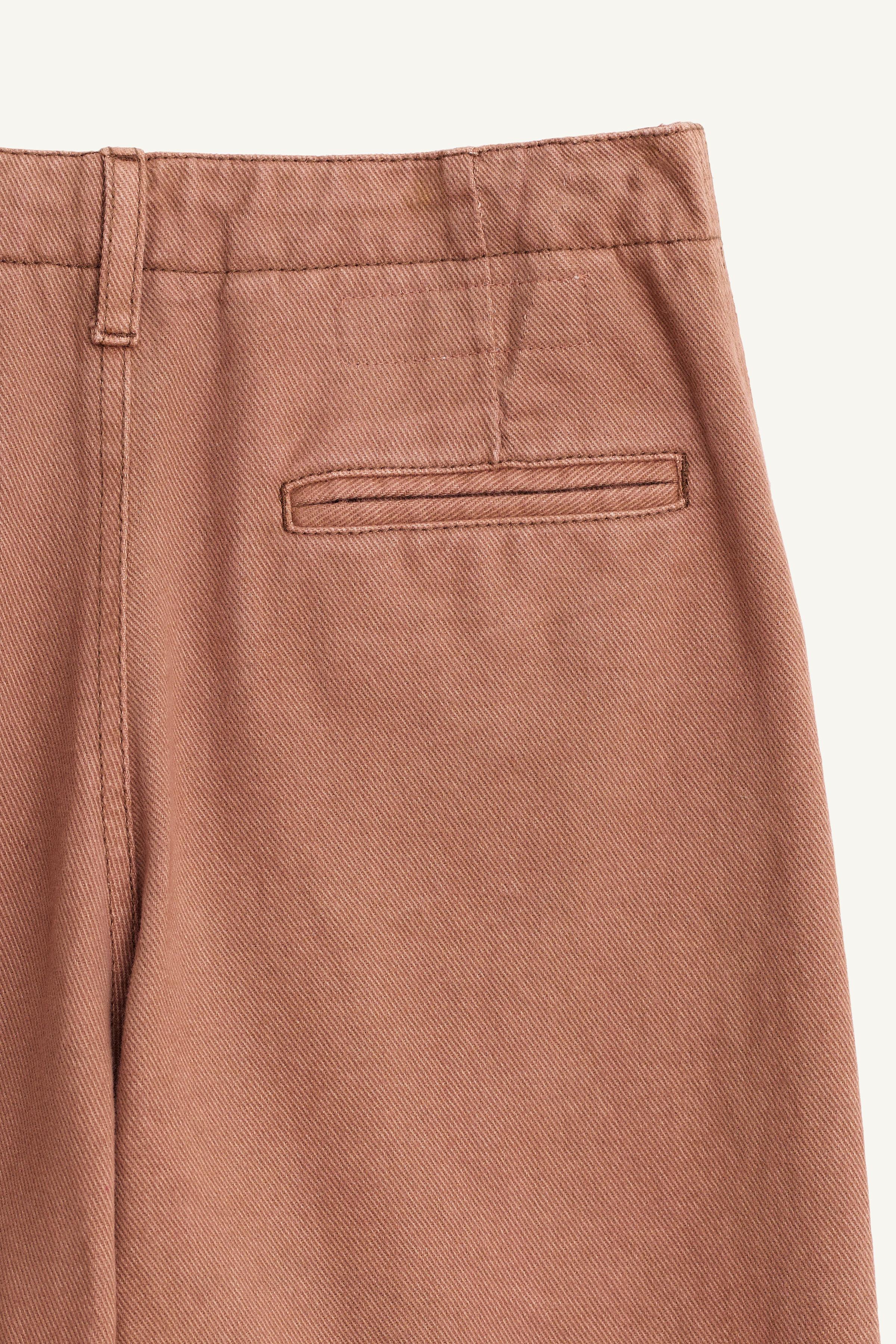 LIMITED EDITION CHINO PANTS WITH TOPSTITCHING